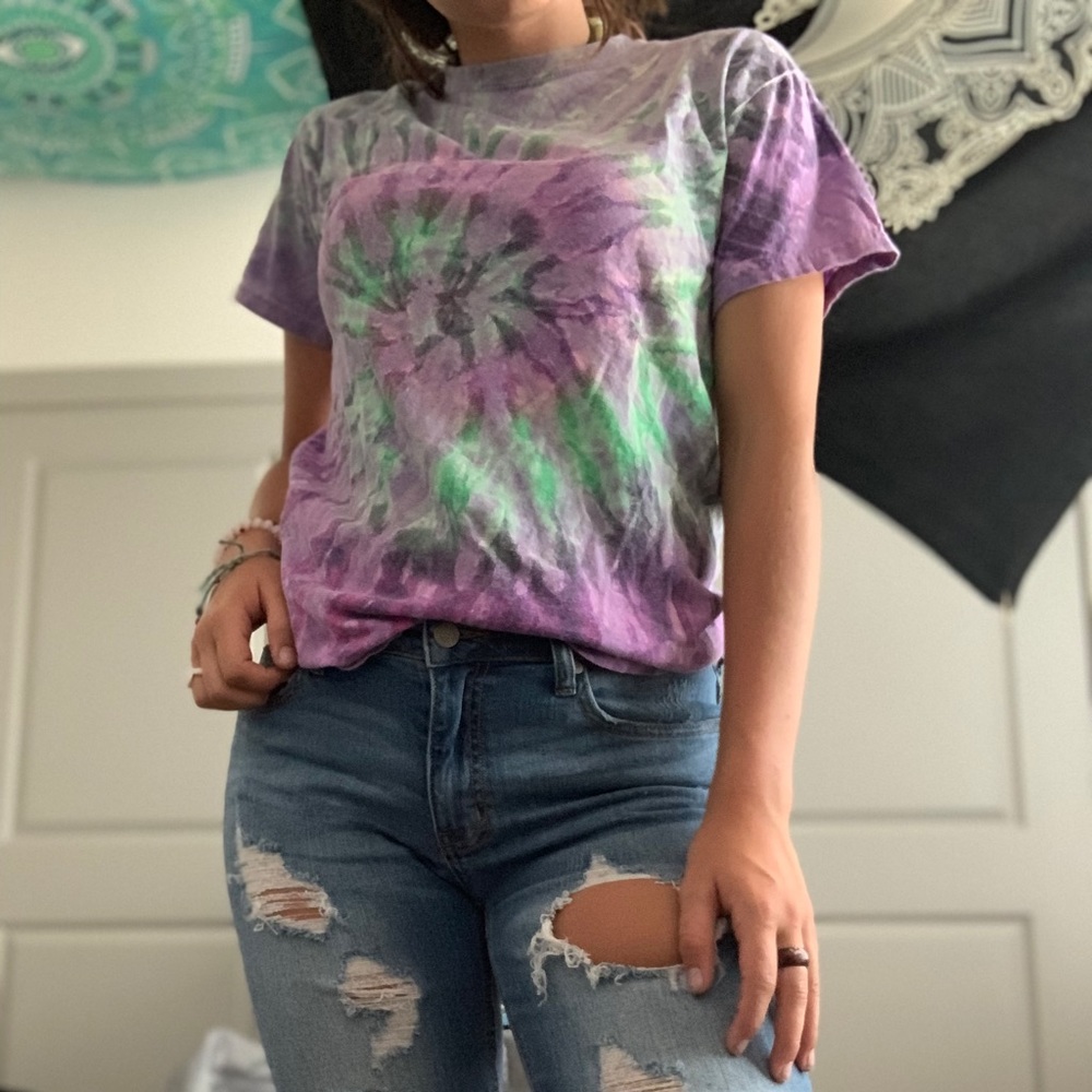 Tie-dye shirt